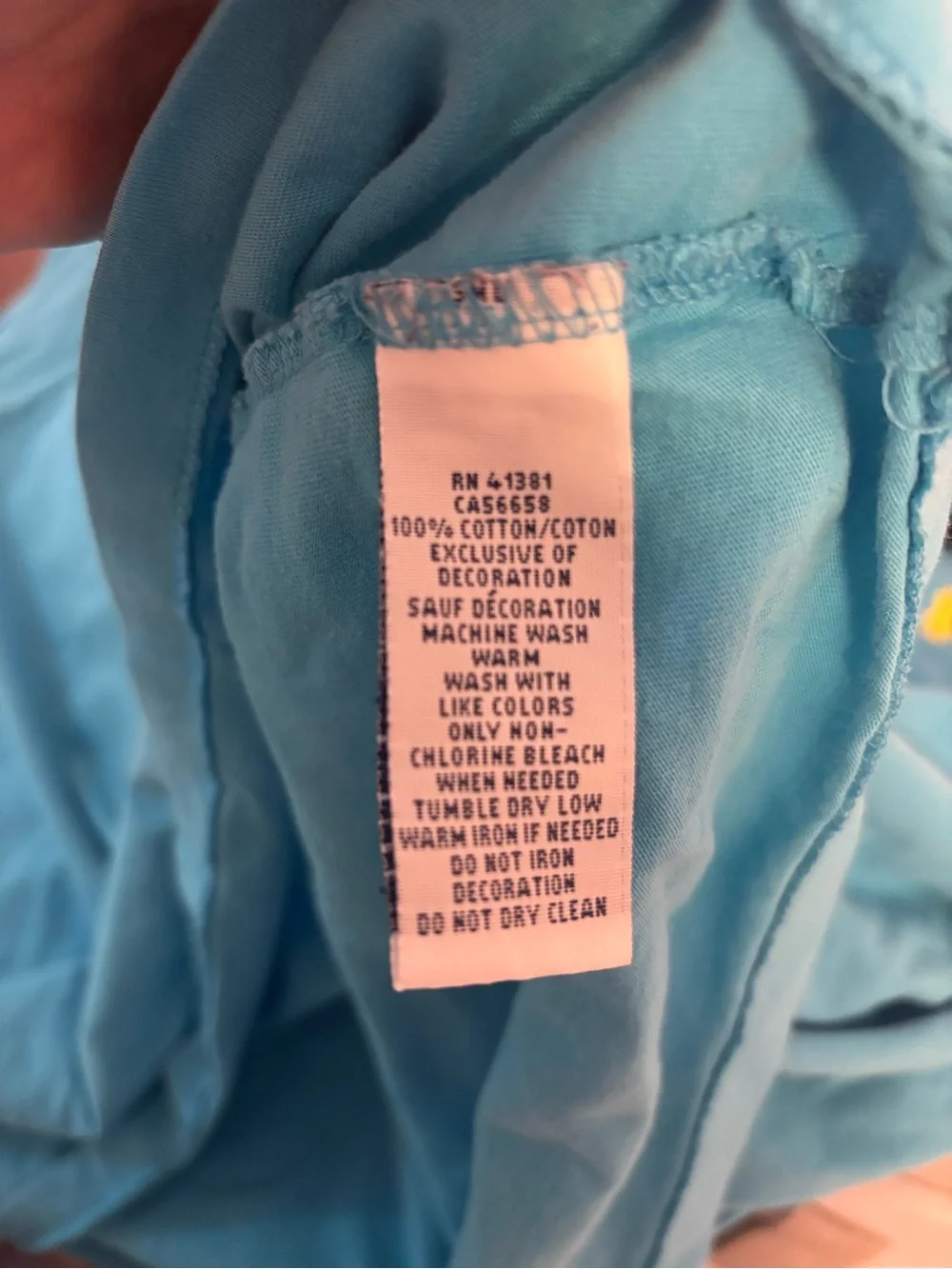 Polo by Ralph Lauren Short-Sleeve Tee - Aqua with Yellow Pony - Picture 4 of 4